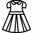 Girls Dress Women Clothing Female Dress Icon