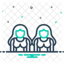 Girls Young Person Teenager Icon
