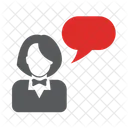 Girls Talking Woman Girl Icon
