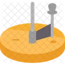 Girolle Cheese Scraper Icon