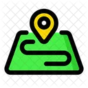 Gis Path Map Icon