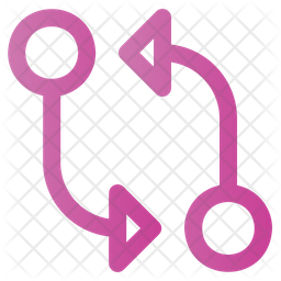 Git Icon - Download in Gradient Style