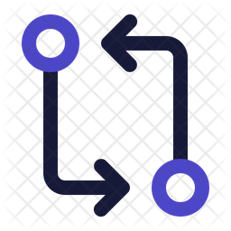 Git Icon - Download in Line Style