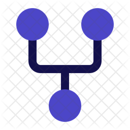 Git Icon - Download in Dualtone Style
