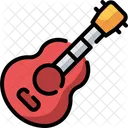 Gitarre Musik Und Multimedia Akustik Symbol