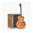 Gitarrenverstarker Verstarker Musikinstrument Symbol