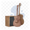 Gitarrenverstarker Verstarker Musikinstrument Symbol