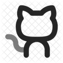 Github Brands Duo Line Icon