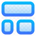 Gitter drei  Icon