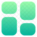 Gitter vier  Symbol