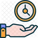 Give Time Hand Icon