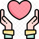 Give Love Hand Icon