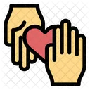 Volunteering Giving Take Icon