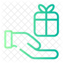 Give Away Present Hand Icon