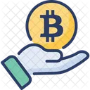 Give Bitcoin Icon