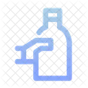 Bottle With Hand Hand Bottle Icon