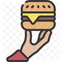 Give Burger  Icon