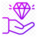 Give Diamond Diamond Investment Icon