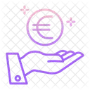 Mhand Coin Give Euro Euro Payment Icon