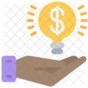 Give Financial Idea  Icon