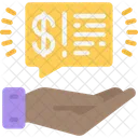 Give Financial Solution  Icon