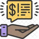 Give Financial Solution  Icon