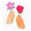 Give Flowers  Icon