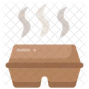 Hot Food Delivery Icon