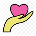 Give Heart Donate Love Charity Icon