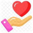 Hand Heart Love Icon