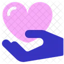 Give Heart  Icon