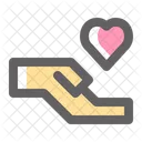 Give Heart  Icon