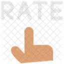 Rate Give Rating Icon