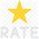 Rate Give Rating Icon