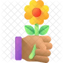 Give Hand Money Icon