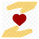 Flat Love Valentine Icon