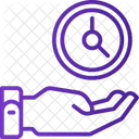 Give Time Hand Icon