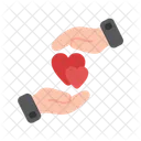 Give Love Care Heart Icon