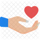 Give Love Give Care Relationship Icon