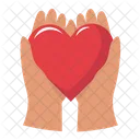 Give Love Care Hand Icon