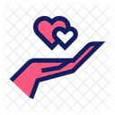 Give Love Hearts Love Icon