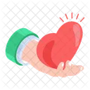Give Love Spread Love Share Love Icon