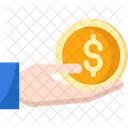 Give Money Business And Finance Get Money Icon