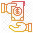 Hand Money Exchange Icon