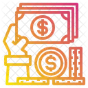 Hand Money Finance Icon