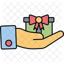 Give Parcel  Icon