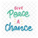 Give peace a chance  Icon