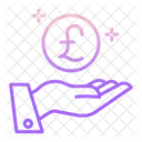 Mhand Money Give Pound Pound Payment Icon
