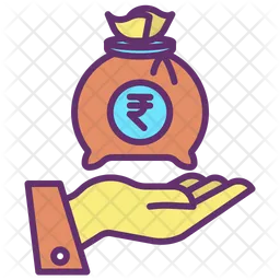 Give Rupee  Icon