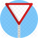 Give Way Road Icon